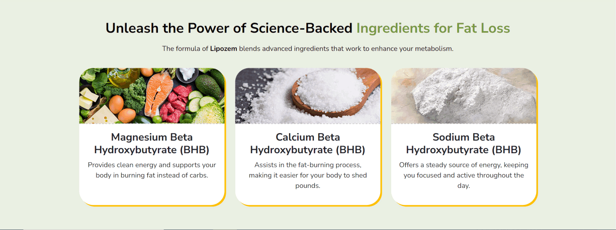 lipozem ingredients